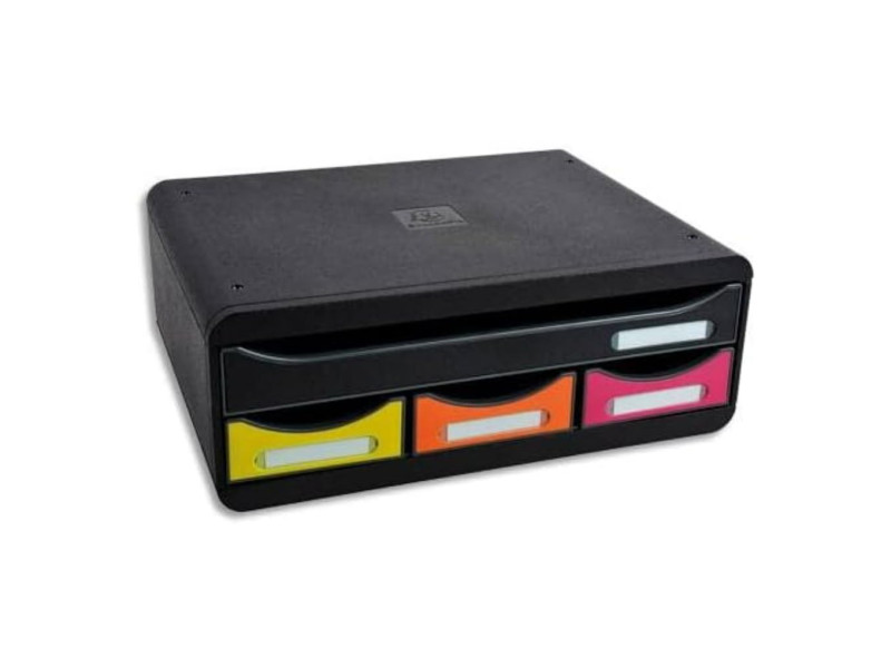 EXACOMPTA Module de classement TOOLBOX MINI, 4 tiroirs,