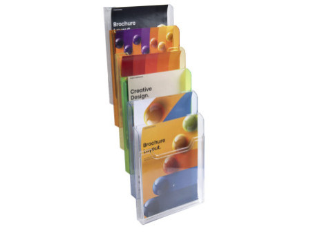 EXACOMPTA Trieur mural, format A4, 6 compartiments, arlequin