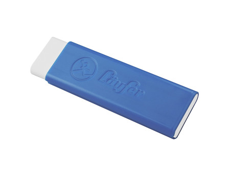 Läufer Gomme en plastique Pocket 2, bleu