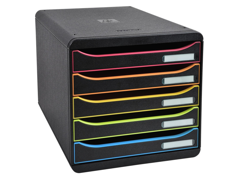 EXACOMPTA Module de classement BIG-BOX PLUS, 5 tiroirs,