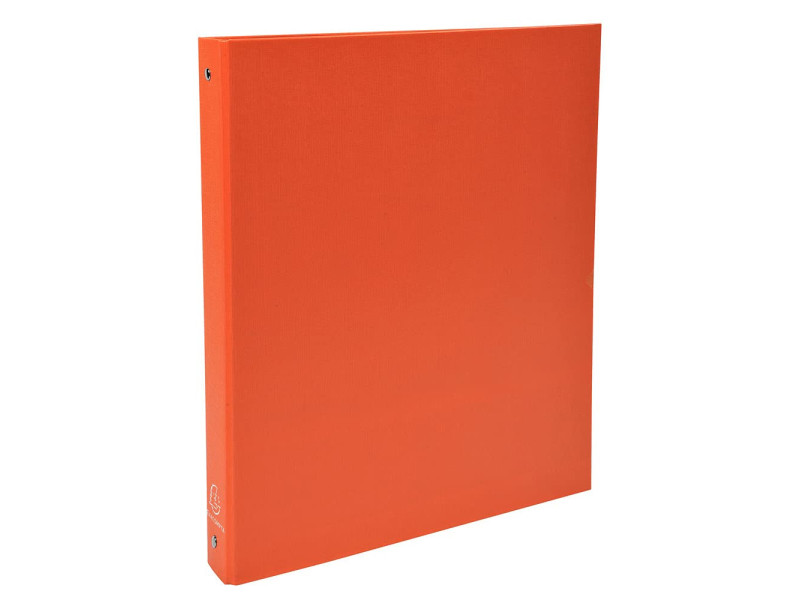 EXACOMPTA Classeur rembordé PP, A4, 4 anneaux, orange