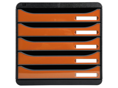 EXACOMPTA Module de classement BIG-BOX PLUS, 5 tiroirs