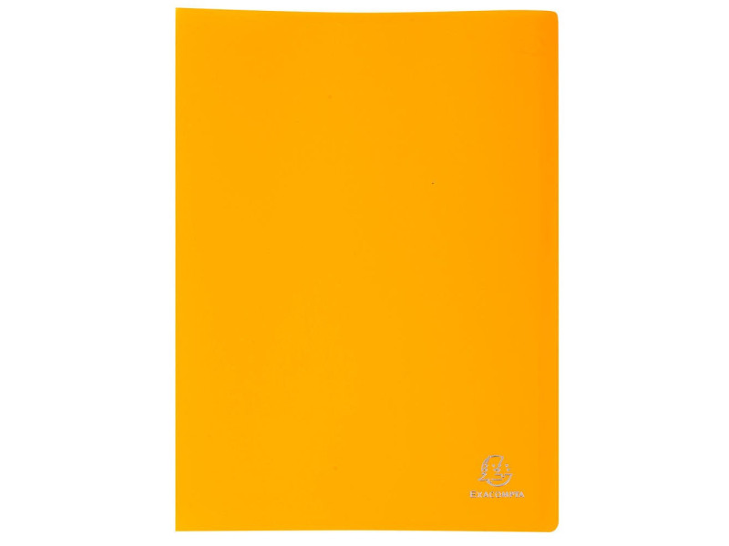 EXACOMPTA Protège-documents, A4, PP, 10 pochettes, jaune