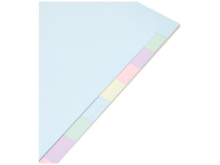 EXACOMPTA Intercalaires en carton, A4, 10 touches