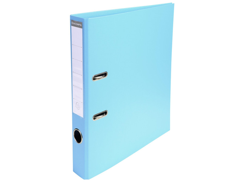EXACOMPTA Classeur à levier PVC Premium, A4, 50 mm, bleu