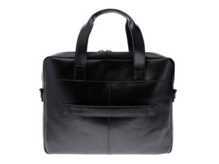 EXACOMPTA Sacoche ordinateur EXACTIVE, cuir, noir
