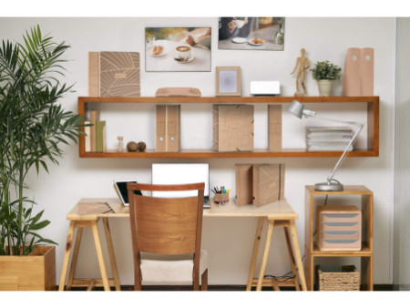 EXACOMPTA Trieur Eterneco, carton, 9 compartiments, naturel