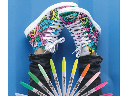 Sharpie Marqueur permanent FINE, magenta
