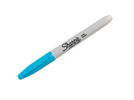 Sharpie Marqueur permanent FINE, bleu ciel