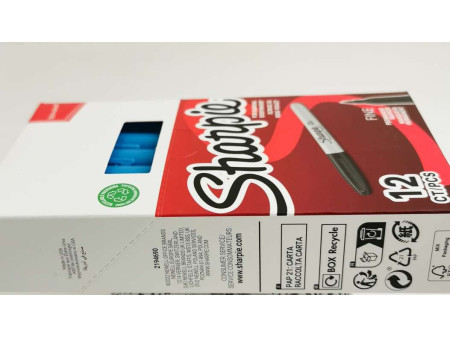 Sharpie Marqueur permanent FINE, bleu ciel