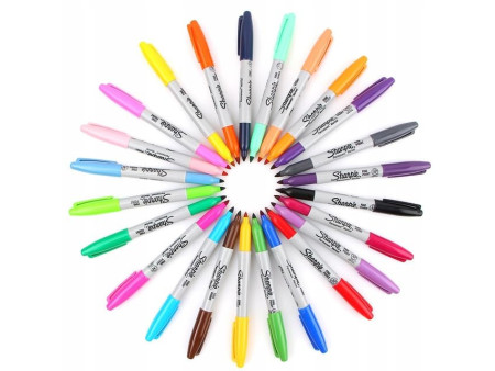 Sharpie Marqueur permanent FINE, bleu ciel
