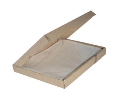 EXACOMPTA Pochette adhésive, A4, cristal transparent