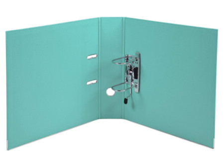 EXACOMPTA Classeur à levier Premium, A4, 80 mm, turquoise