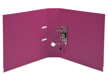 EXACOMPTA Classeur à levier Premium, A4, 80 mm, fuchsia