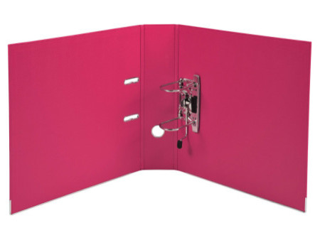 EXACOMPTA Classeur à levier Premium, A4, 80 mm, framboise