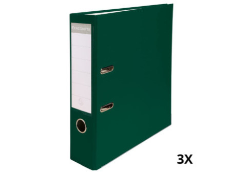 EXACOMPTA Classeur à levier Premium, A4, 80 mm, vert