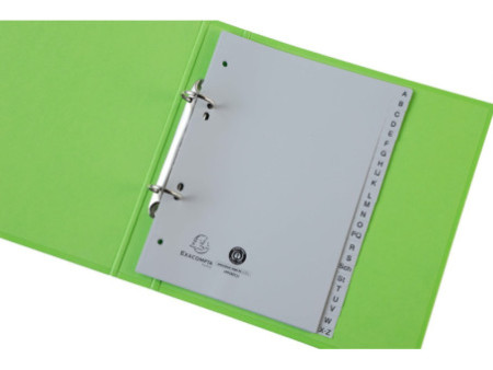 EXACOMPTA Intercalaire en plastique, A-Z, A5, 24 touches
