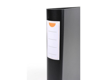 EXACOMPTA Classeur Exabinder, 4 anneaux, A4, en PP, noir