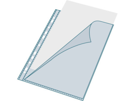 EXACOMPTA Pochette perforée, A4, PP, transparent