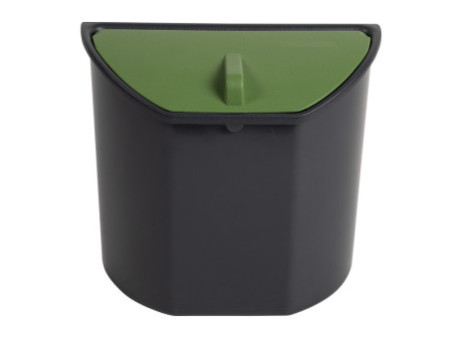 EXACOMPTA Compartiment, semi-circulaire, anthracite