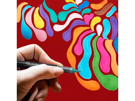 Sharpie Bullet Marqueur créatif, pointe ogive, blister de 2