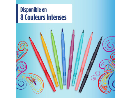 Paper:Mate Feutre double pointe Flair Dual Brush, en blister