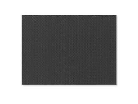 PROnappe Set de table jetable, 400 x 300 mm, noir