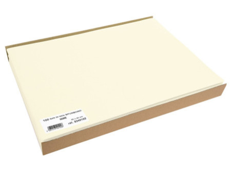 PROnappe Set de table jetable Spunbond, 400 x 300 mm, ivoire