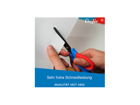 Läufer Ciseaux ergonomiques, longueur: 150 mm, vert/jaune