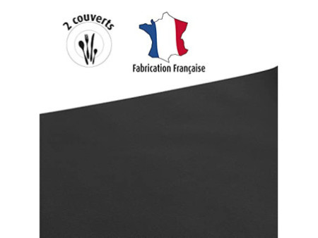 PROnappe Tête à tête Airlaid, noir