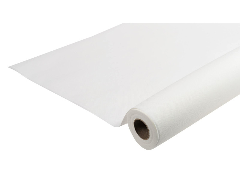 PROnappe Nappe jetable Airlaid, (l)1,2 x (L)6 m, blanc