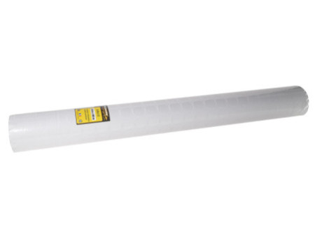 PROnappe Nappe en papier damassé, (l)1,18 x (L)100 m, blanc