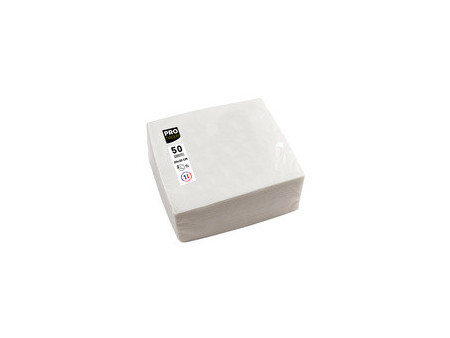 PROnappe Serviette cocktail, 200 x 200 mm, vert sapin