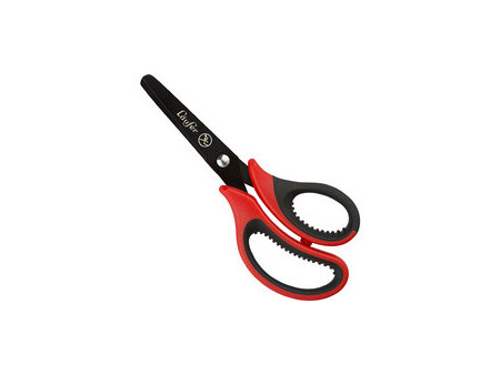 Läufer Ciseaux ergonomiques, longueur: 130 mm, rouge/noir