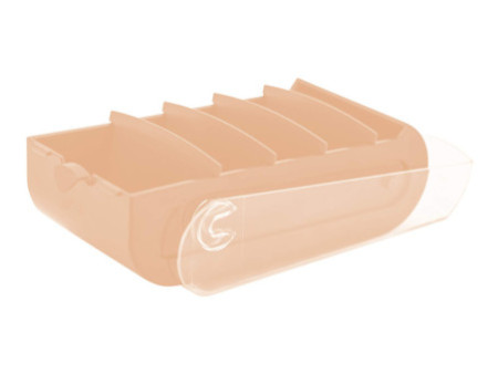 EXACOMPTA Learning box BunnyBox, A8, corail