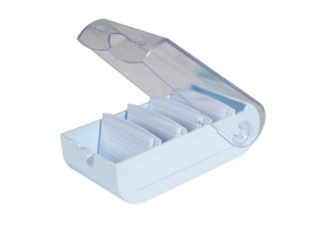 EXACOMPTA Learning box BunnyBox, A8, bleu pastel