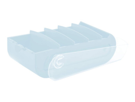 EXACOMPTA Learning box BunnyBox, A8, bleu pastel