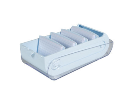 EXACOMPTA Learning box BunnyBox, A8, bleu pastel