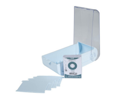 EXACOMPTA Learning box BunnyBox, A8, bleu pastel