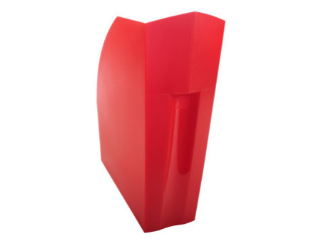 EXACOMPTA Porte-revues THE MAGAZINE, A4+, rouge carmin