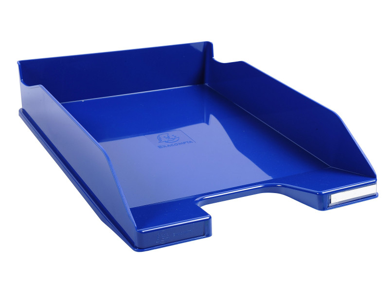 EXACOMPTA Corbeille à courrier COMBO MIDI, A4+, bleu royal