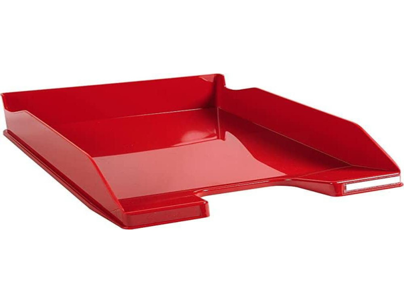 EXACOMPTA Corbeille à courrier COMBO MIDI, A4+, rouge carmin