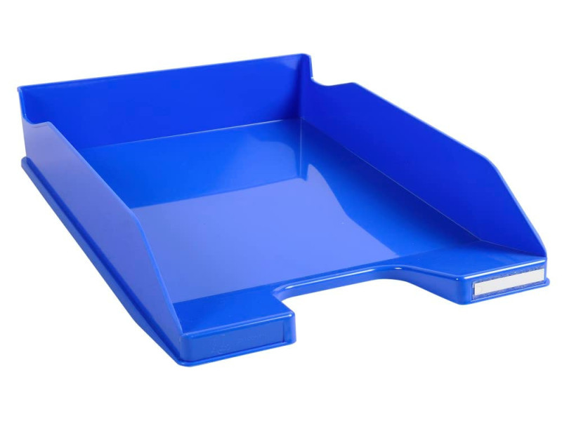 EXACOMPTA Corbeille à courrier COMBO MIDI, A4+, bleu glacé