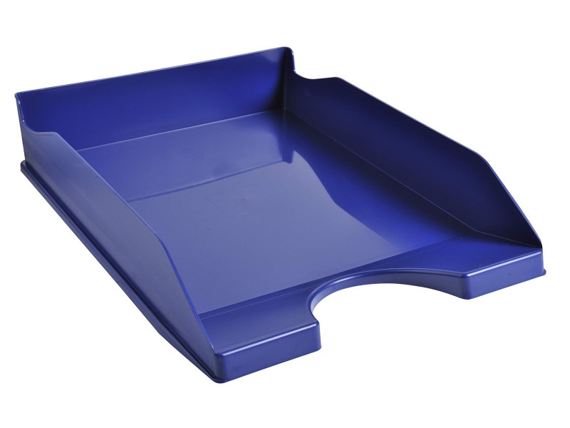 EXACOMPTA Corbeille à courrier ECOTRAY, A4+, bleu nuit