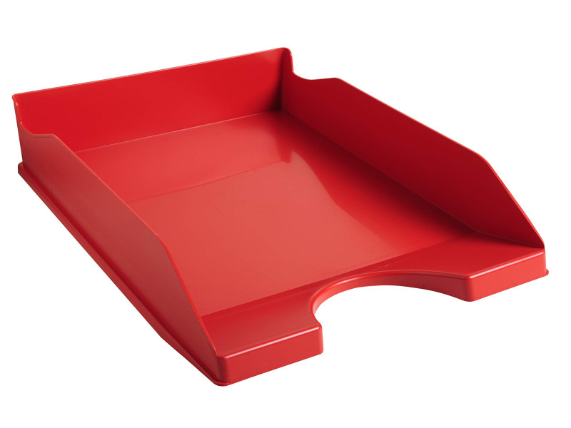 EXACOMPTA Corbeille à courrier ECOTRAY, A4+, rouge