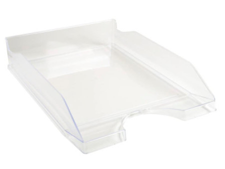 EXACOMPTA Corbeille à courrier ECOTRAY, A4+, cristal