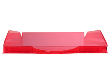 EXACOMPTA Corbeille à courrier ECOTRAY, A4+, framboise