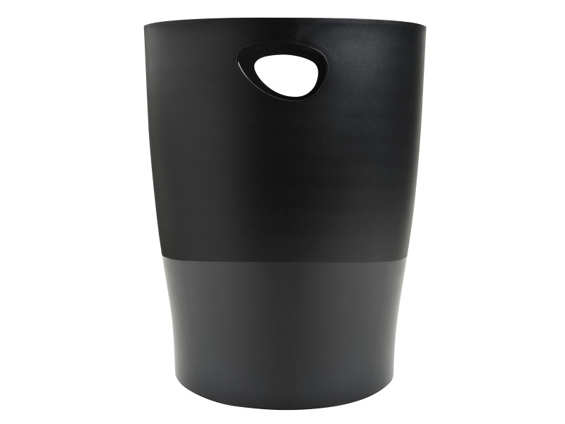 EXACOMPTA Corbeille à papier ECOBIN, 15 litres, noir