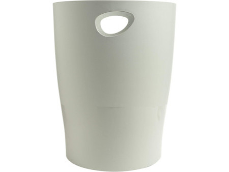 EXACOMPTA Corbeille à papier ECOBIN, 15 litres, gris