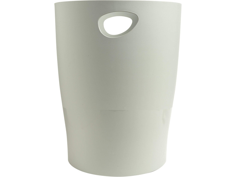 EXACOMPTA Corbeille à papier ECOBIN, 15 litres, gris